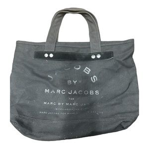 Marc Jacobs black Canvas Tote Bag